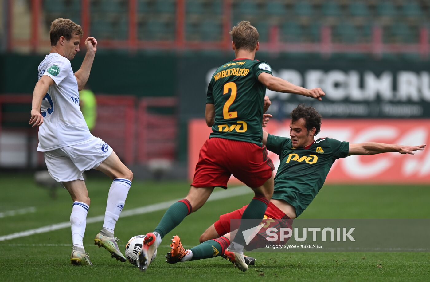 Russia Soccer Premier-League Lokomotiv - Orenburg
