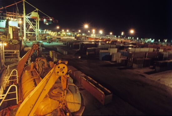Vostochny Port in Primorye Territory