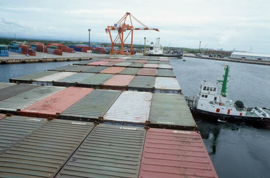 Vostochny port in Primorye Territory