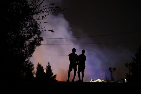 Russia Fire