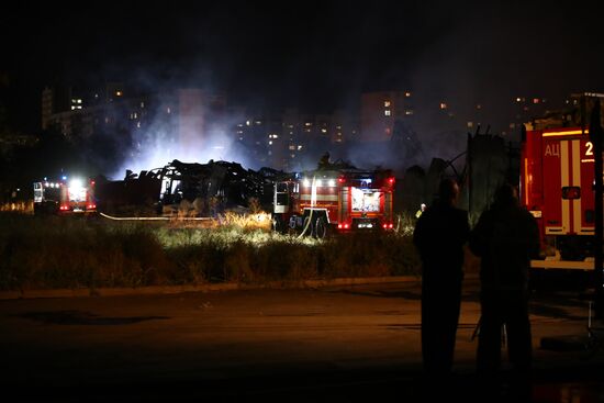 Russia Fire