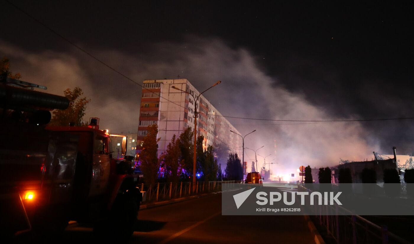 Russia Fire