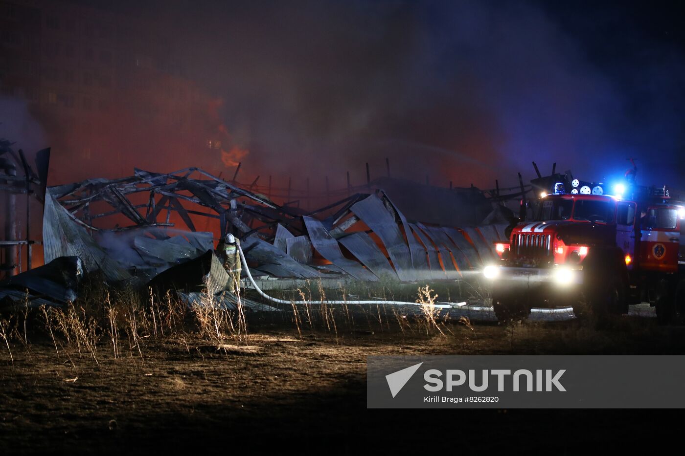 Russia Fire