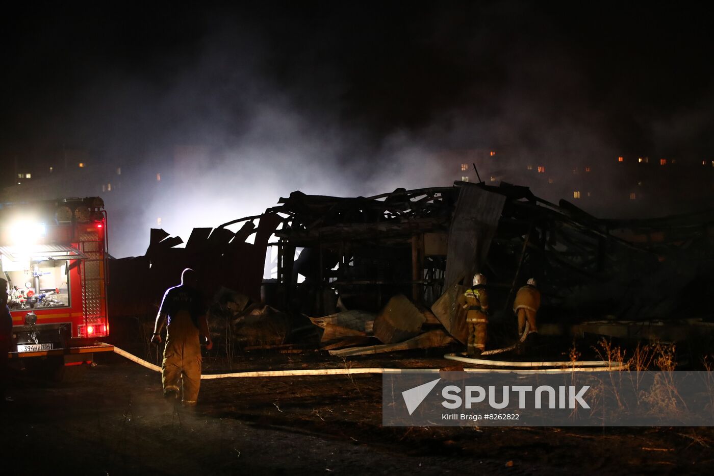 Russia Fire