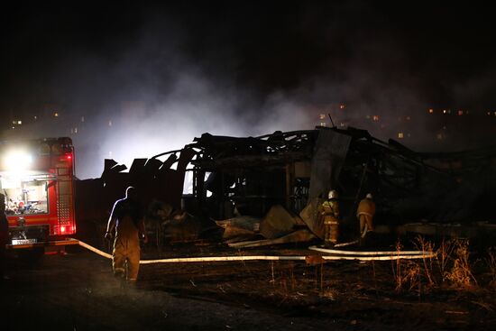 Russia Fire