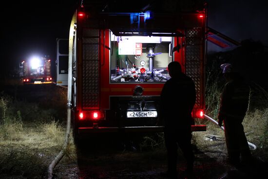 Russia Fire