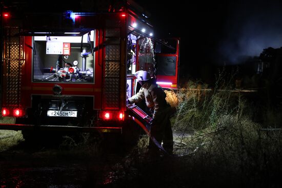 Russia Fire