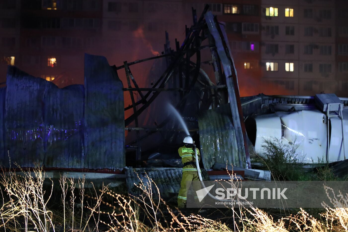 Russia Fire