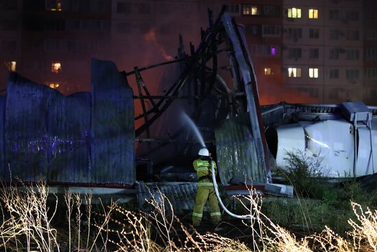 Russia Fire