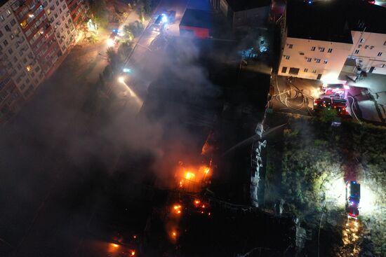 Russia Fire