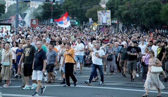 Serbia LGBT Protests