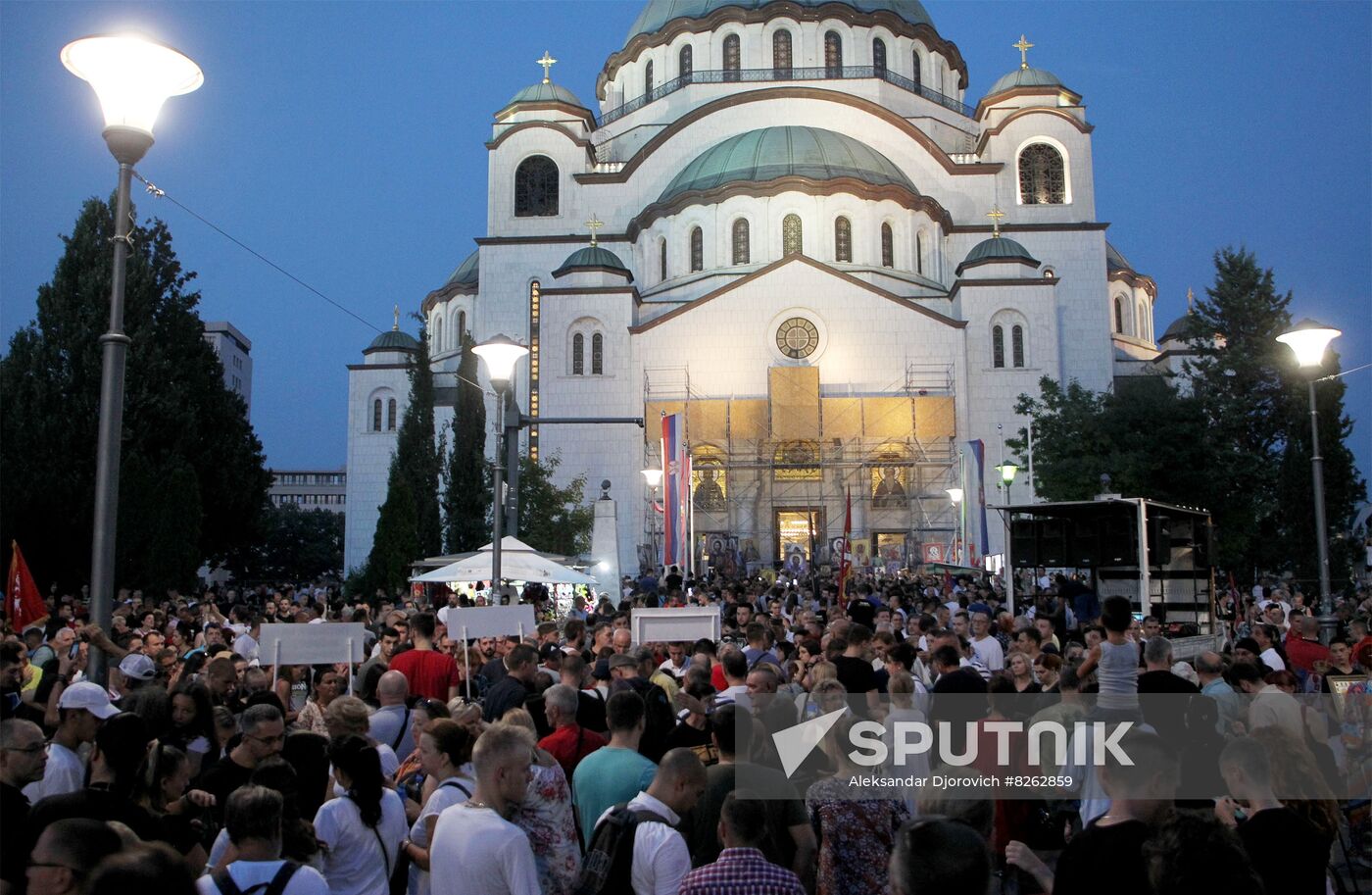 Serbia LGBT Protests