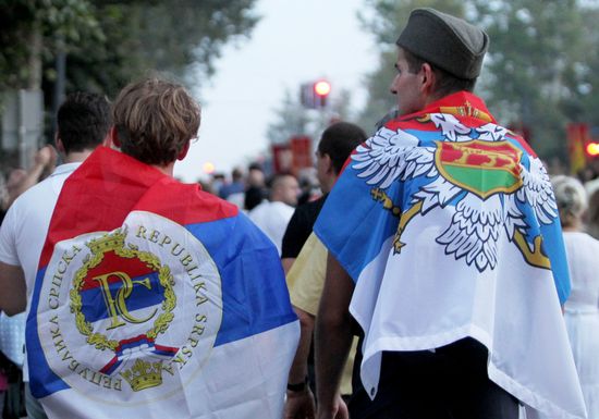 Serbia LGBT Protests