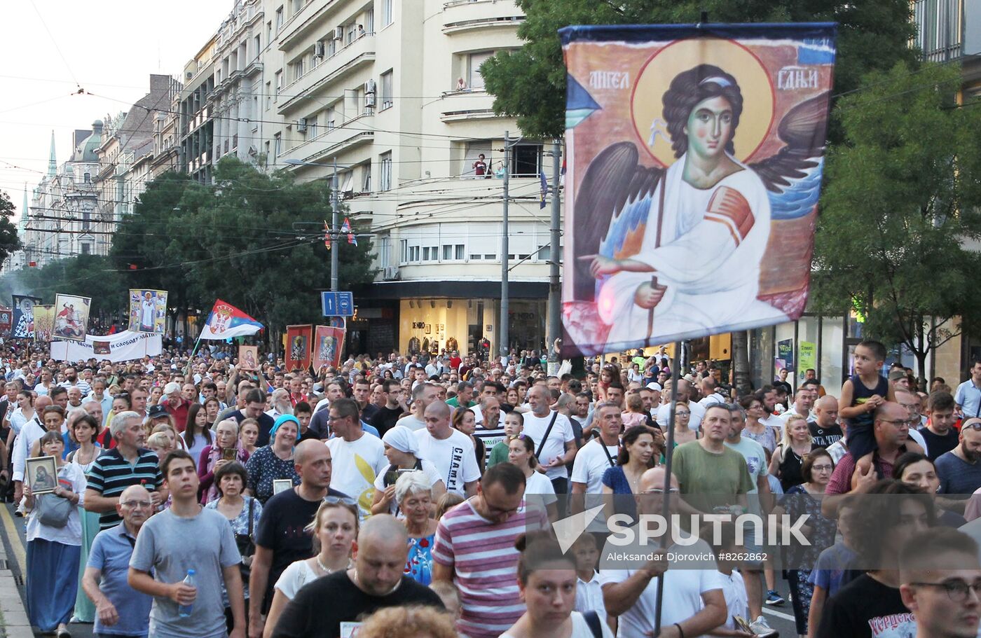 Serbia LGBT Protests