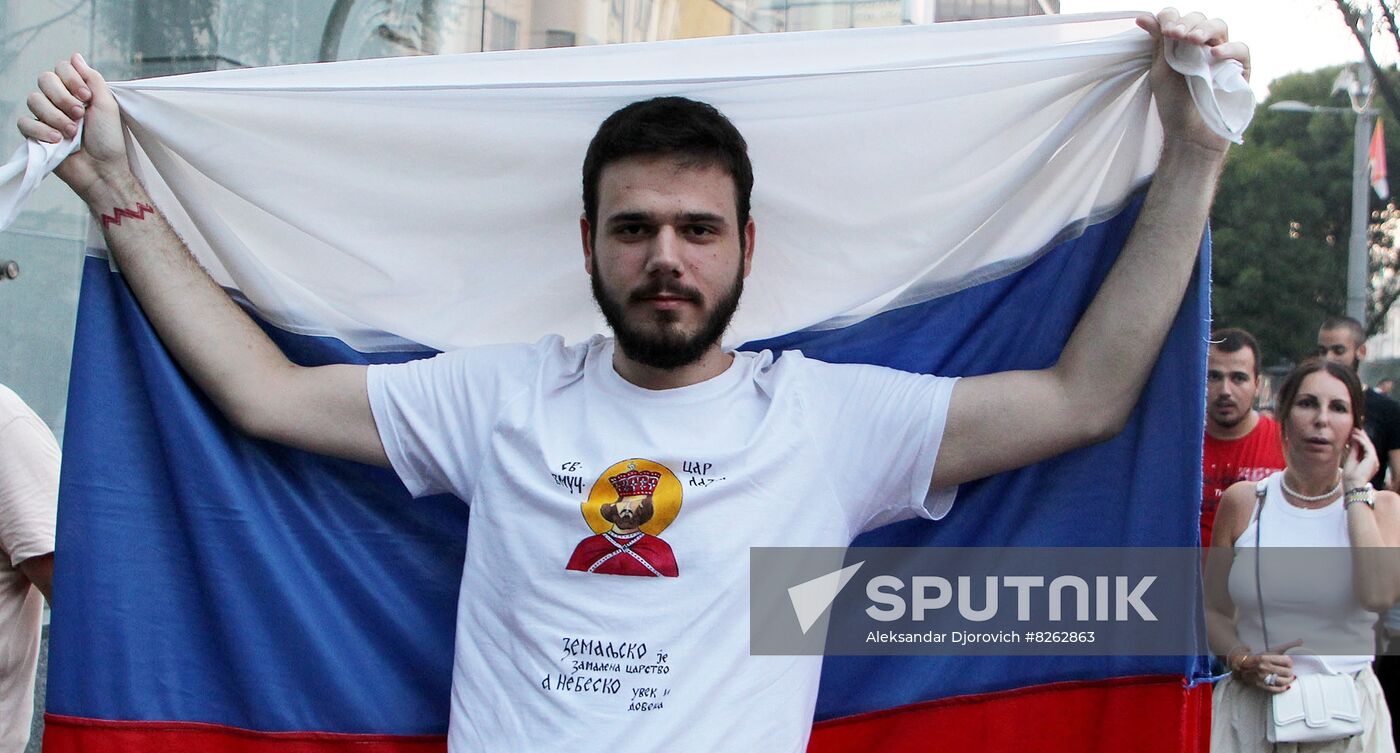 Serbia LGBT Protests