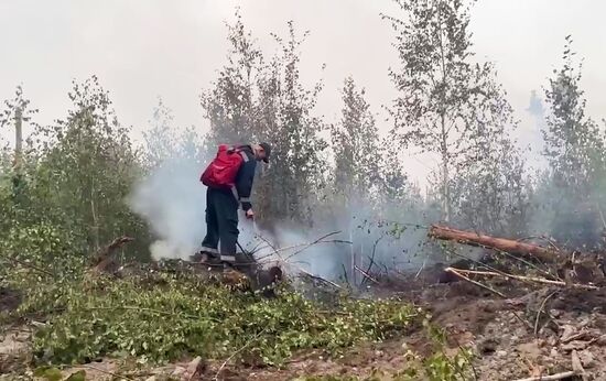 Russia Wildfires