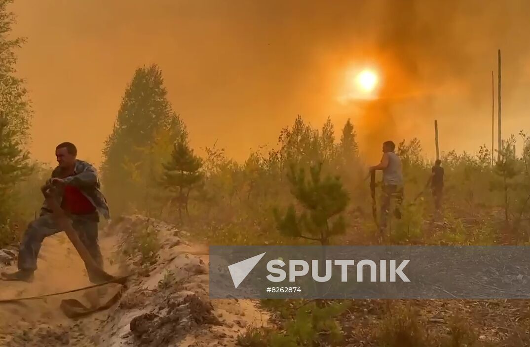 Russia Wildfires