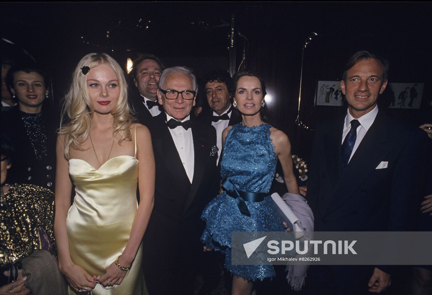 Opening Maxim’s restaurant in Moscow.