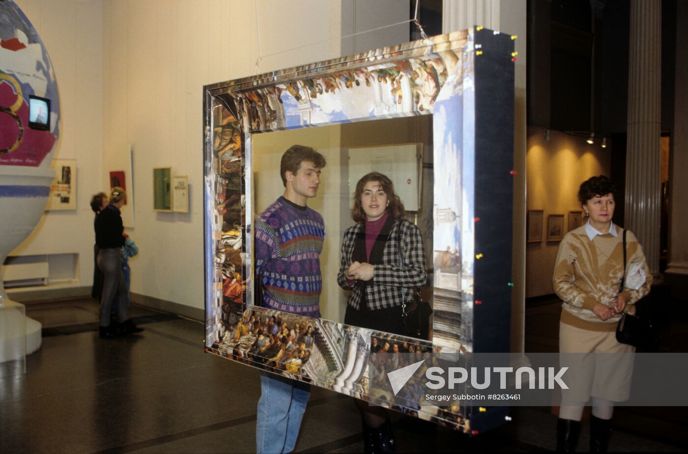 Exhibition of works by Russian poet, artist and architect Andrei Voznesensky