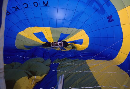 International air balloon festival in Moscow
