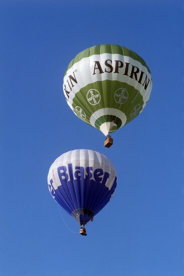 International air balloon festival in Moscow