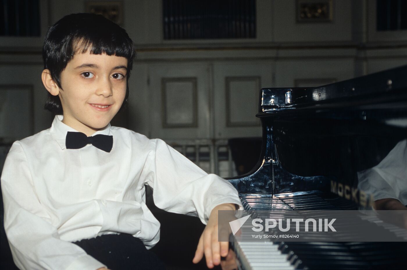 Seven-year-old piano player Igor Levit
