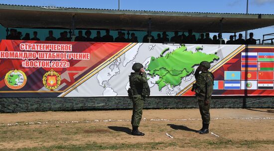 Russia Defence Strategic Drills
