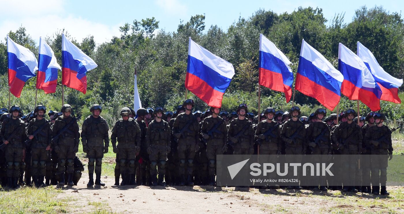 Russia Defence Strategic Drills