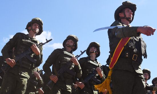 Russia Defence Strategic Drills