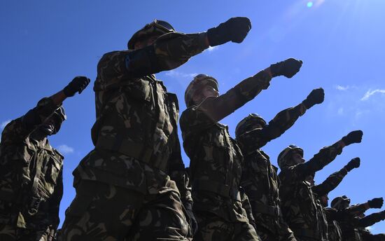 Russia Defence Strategic Drills