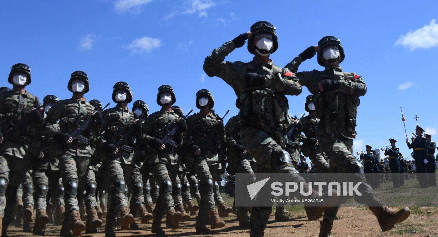 Russia Defence Strategic Drills