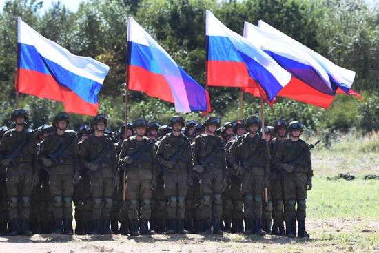Russia Defence Strategic Drills