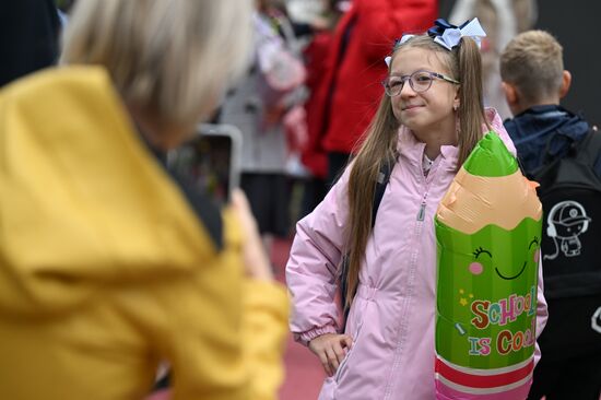 Russia New Academic Year Schools
