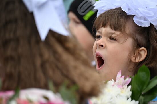 Russia New Academic Year Schools