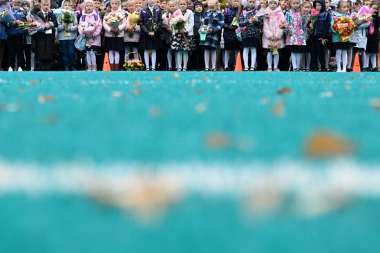 Russia New Academic Year Schools