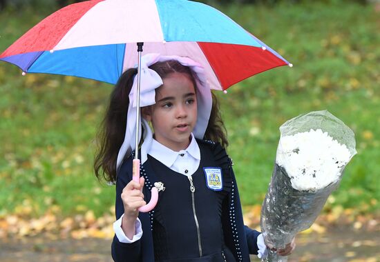 Russia New Academic Year Schools