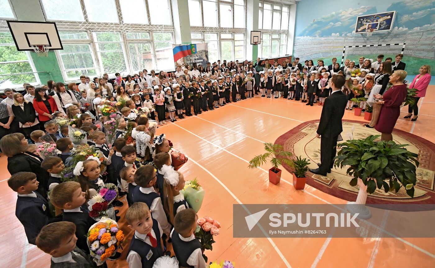 Russia New Academic Year Schools