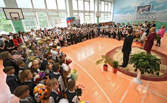 Russia New Academic Year Schools
