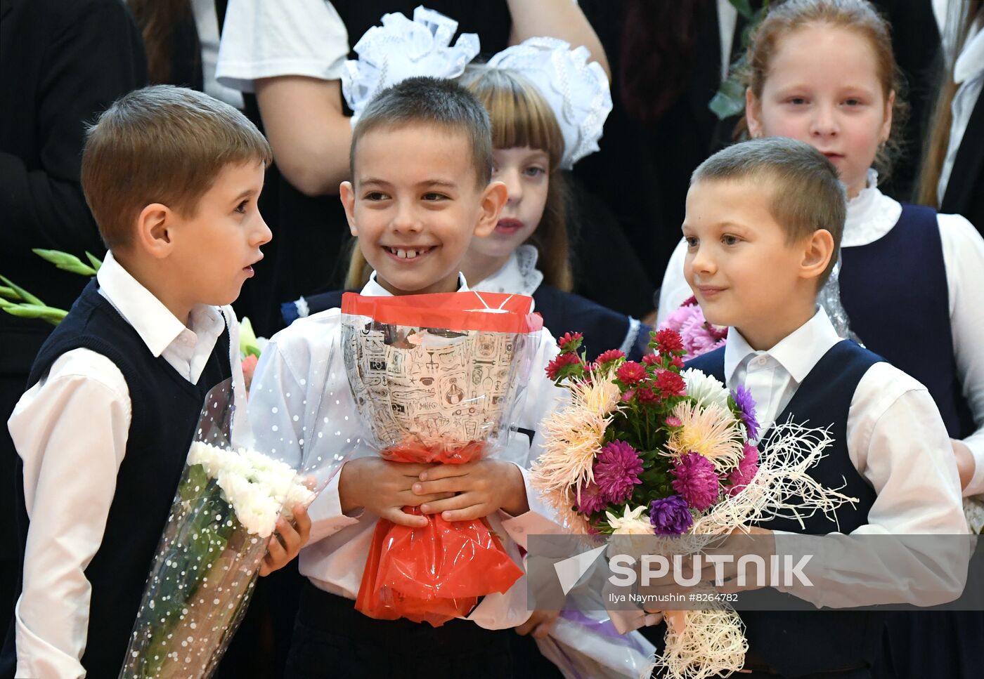 Russia New Academic Year Schools