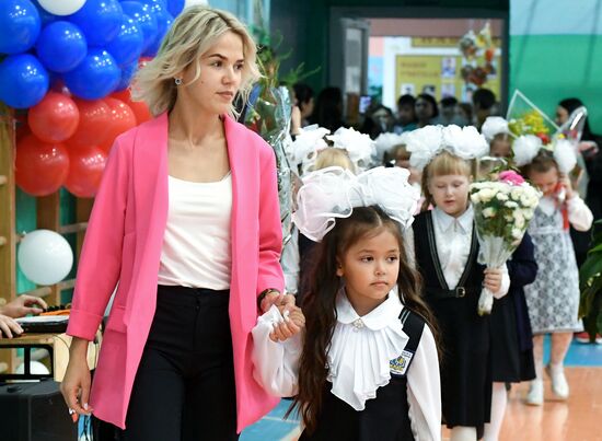 Russia New Academic Year Schools