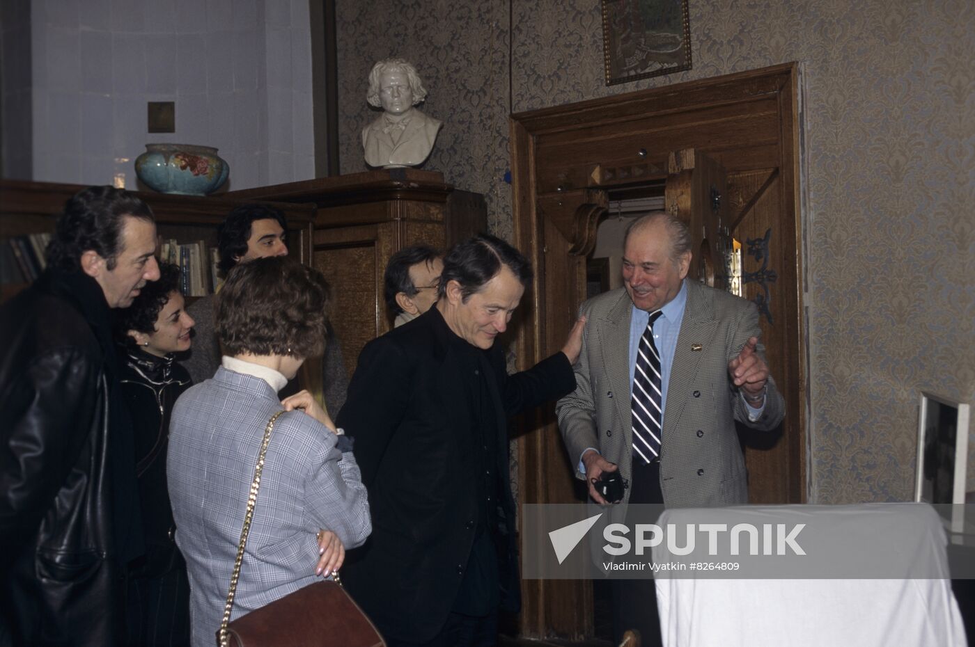 German director Peter Stein visits Moscow