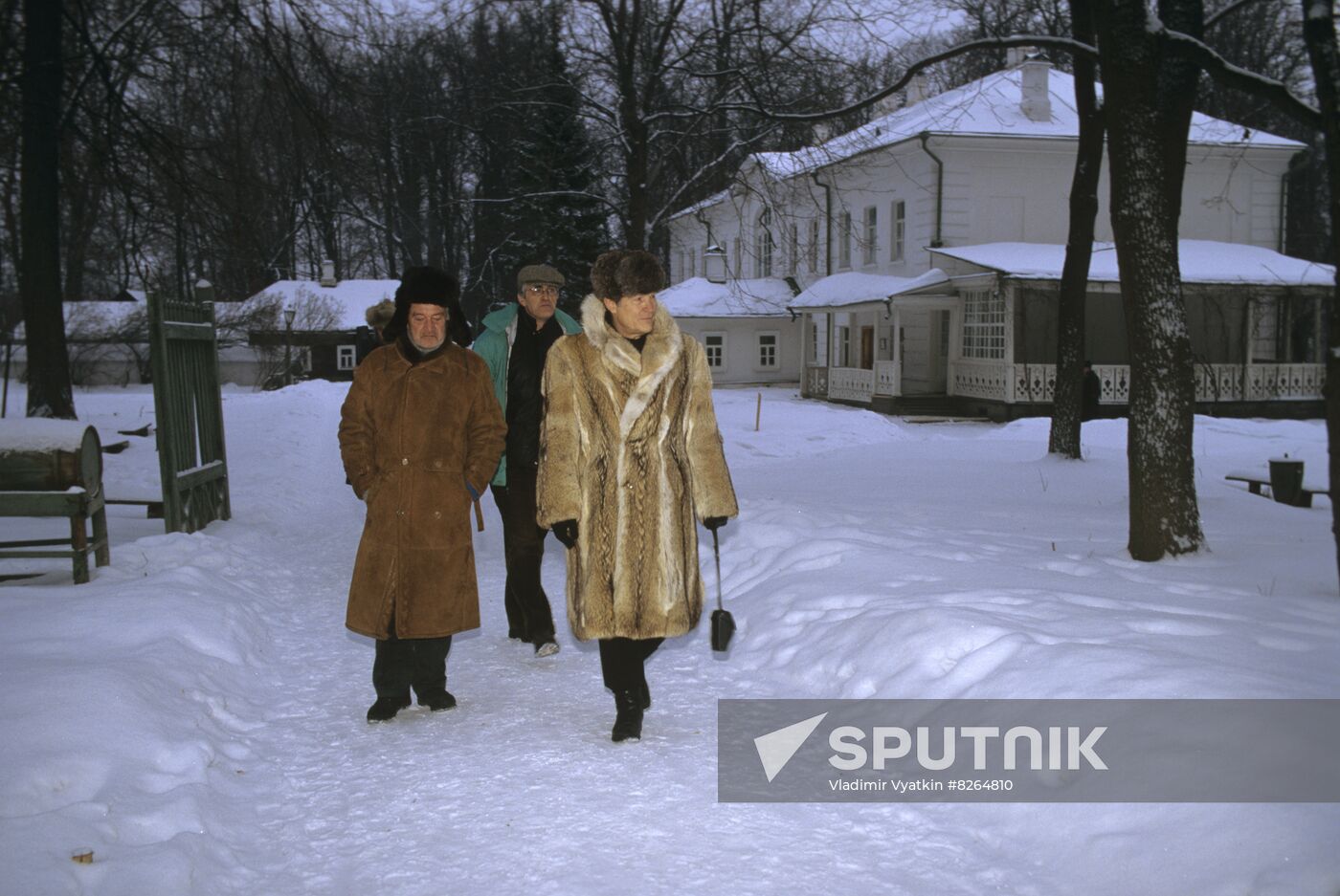 German director Peter Stein visits Moscow