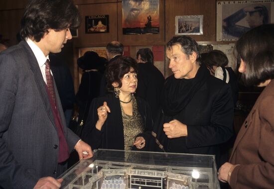 German stage director Peter Stein visits Moscow