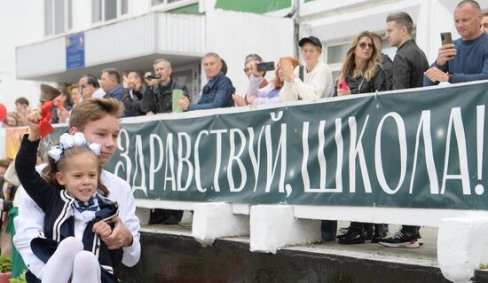 Russia New Academic Year Schools
