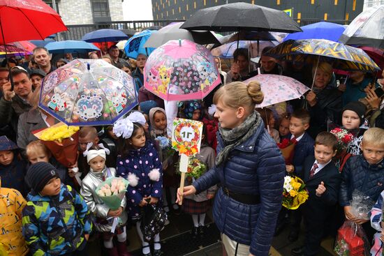 Russia New Academic Year Schools