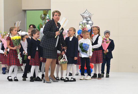 Russia New Academic Year Schools