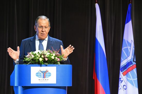 Russia Lavrov Education
