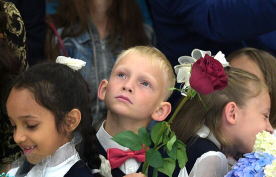Russia New Academic Year Schools