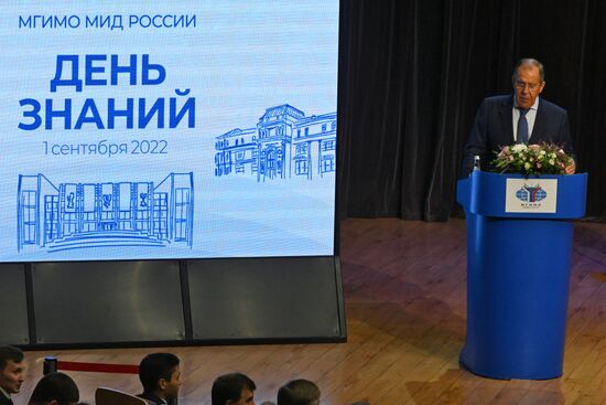 Russia Lavrov Education