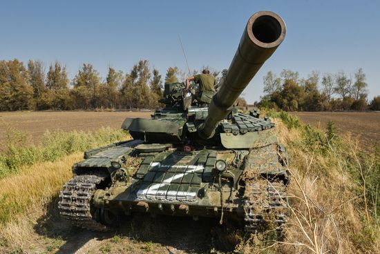 DPR Russia Ukraine Military Operation Tank Unit